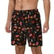 thumbnail image 1 of Fotbe BBQ Traje de Baño para Hombre – Shorts de Natación de Secado Rápido con Forro y Bolsillos-Small, 1 of 6