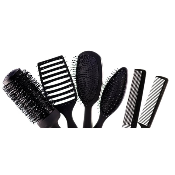 Pro Kit , The Wet Brush EPIC Pro - Pack of 6 with SLEEKSHOP Teasing Comb