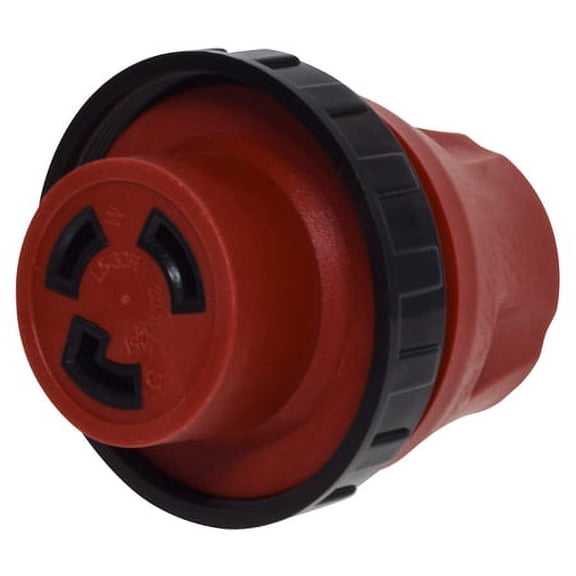 Valterra A10-1530DA Detachable 15A-30A Adapter Plug - Red