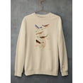 thumbnail image 3 of Lazuli Finch. Sweatshirt Men -John James Audubon Designs, Male XX-Large, 3 of 4