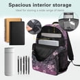 thumbnail image 6 of Binienty Cherry Blossom Cute Axolotl School Backpack for Girls 4th Grade Lightweight Heavy Duty Bookbag with Side Pockets School Bag Children School Supplies, 6 of 8