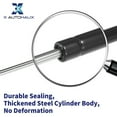 thumbnail image 5 of Unique Bargains 2 Pcs 15inch 67lb/298N Black Lift Supports Struts Shocks Gas Spring with Wrench Universal for RV Car, 5 of 6