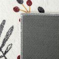 thumbnail image 5 of Levtex Home - Gather Leaves - Rug/Carpet - 2 x 5 (24in. X 60in.) - Cream, Red, Grey and Gold - 100% Polyester - Woven Fabric Backing, 5 of 6