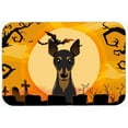 thumbnail image 1 of Halloween Min Pin Kitchen & Bath Mat, 24 x 36 in., 1 of 1