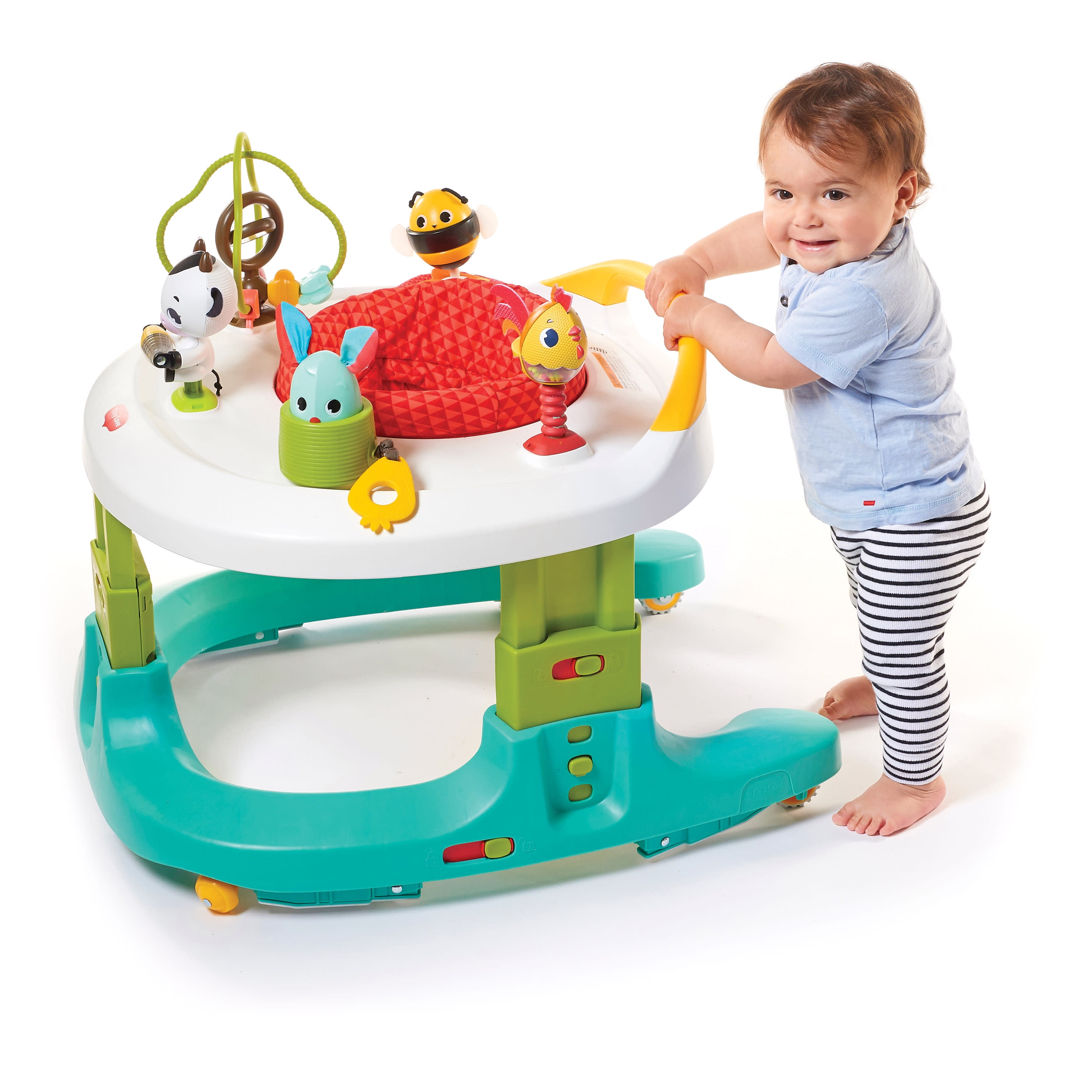 tjener Tahiti Konserveringsmiddel Tiny Love 4-in-1 Play and Go Mobile Activity Center, Tiny Farm - Walmart.com