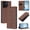 Brown, variant on Allytechgroup Flip Phone Case for Motorola Moto G (2026) with Card Slots, PU Leather Protective Rugged RFID Blocking Slim Fit Non-Slip Shockproof Bumper for Women Men, Orange