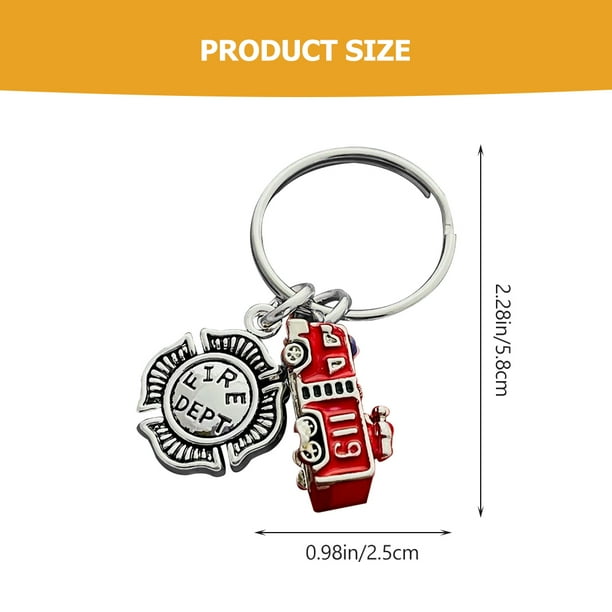 Fire engine keyring sale