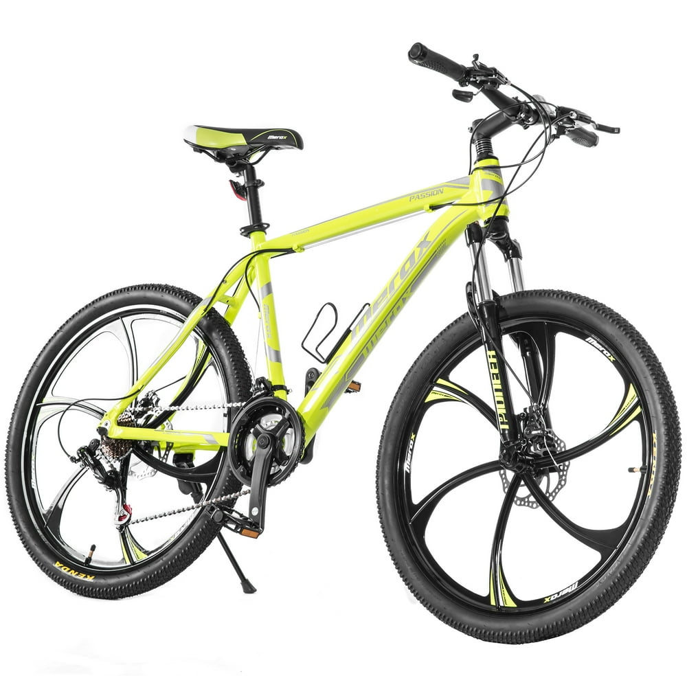 Merax Finiss 26" Aluminum 21 Speed Magnesium Alloy Wheel Mountain Bike