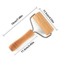 thumbnail image 3 of 1 Pcs Small Rolling Pin,Wooden Dough Roller,Wooden Rolling Pin With Handle,Pizza Rolling Pin,Non-Stick Wooden Dough Roller For Tortilla Pizza Cookie Dumpling,Kitchen Baking Cooking Tools,7.48x4.53 in, 3 of 7