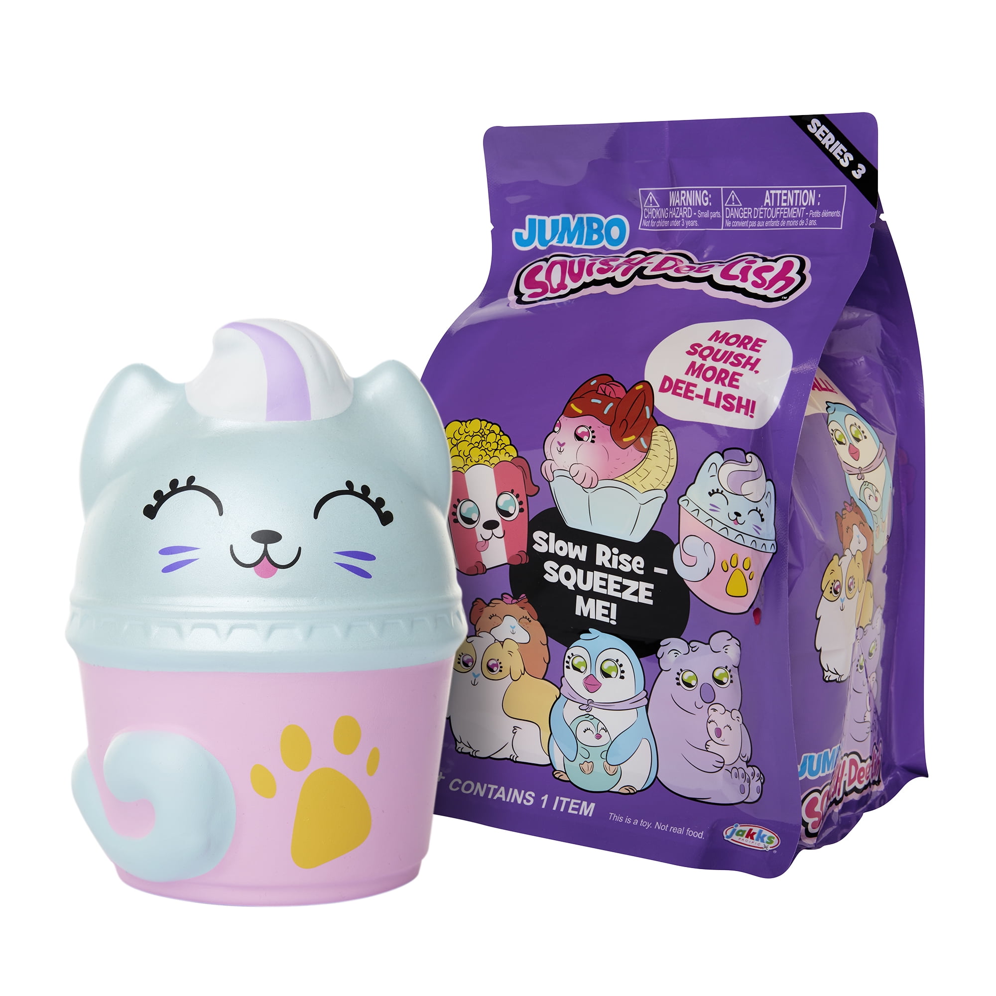 SQUISH DEE LISH Jumbo Squishies Series 3