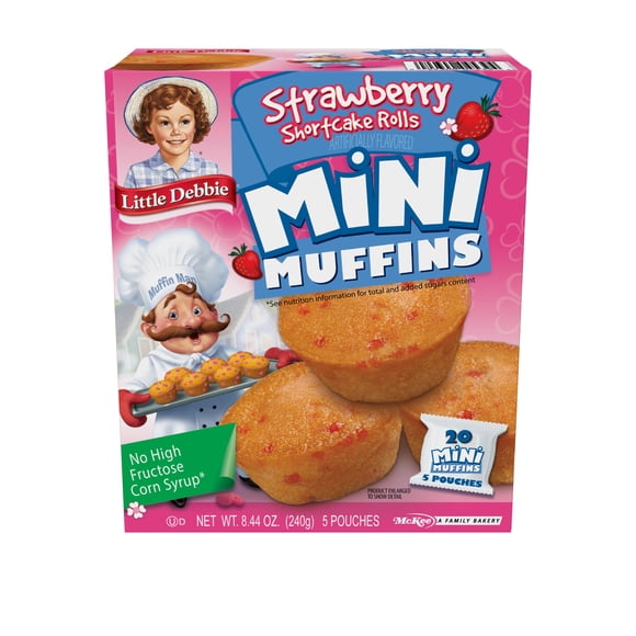 Little Debbie Mini Muffins (strawberry shortcake)