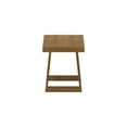 thumbnail image 4 of Plank+Beam Solid Wood Classic Square Side Table, 20" Sofa Table for Living Room, End Table, 4 of 8
