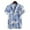 #7-Blue, variant on Pntutb Mens,Men Spring Summer Casual Slim Print Short Sleeve Beach Shirts Tops Blouse