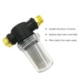 thumbnail image 2 of Minkissy Water Pump Hose Adapter High-pressure Washer Adapter Black Plastic For Pressure Washer And Garden Pipe 1Set, 2 of 8