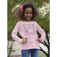 thumbnail image 2 of Cats And Doodle Pattern Long Sleeve Toddler -Image by Shutterstock,  5 Toddler, 2 of 4