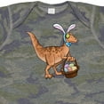 thumbnail image 4 of Inktastic Easter Velociraptor with Bunny Ears Boys or Girls Baby Bodysuit, 4 of 5