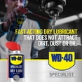 thumbnail image 3 of Lubricant WD-40 Specialist Dry Lube 300mL w/ SMART STRAW 6-Pack, 3 of 5