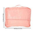 thumbnail image 4 of Shisuyan Water Resistant Travel Storage Bags Pink 6Pcs 15.7X12.6X4.7In, 4 of 8