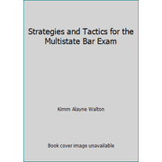 Strategies and Tactics for the Multistate Bar Exam, Used [Paperback]