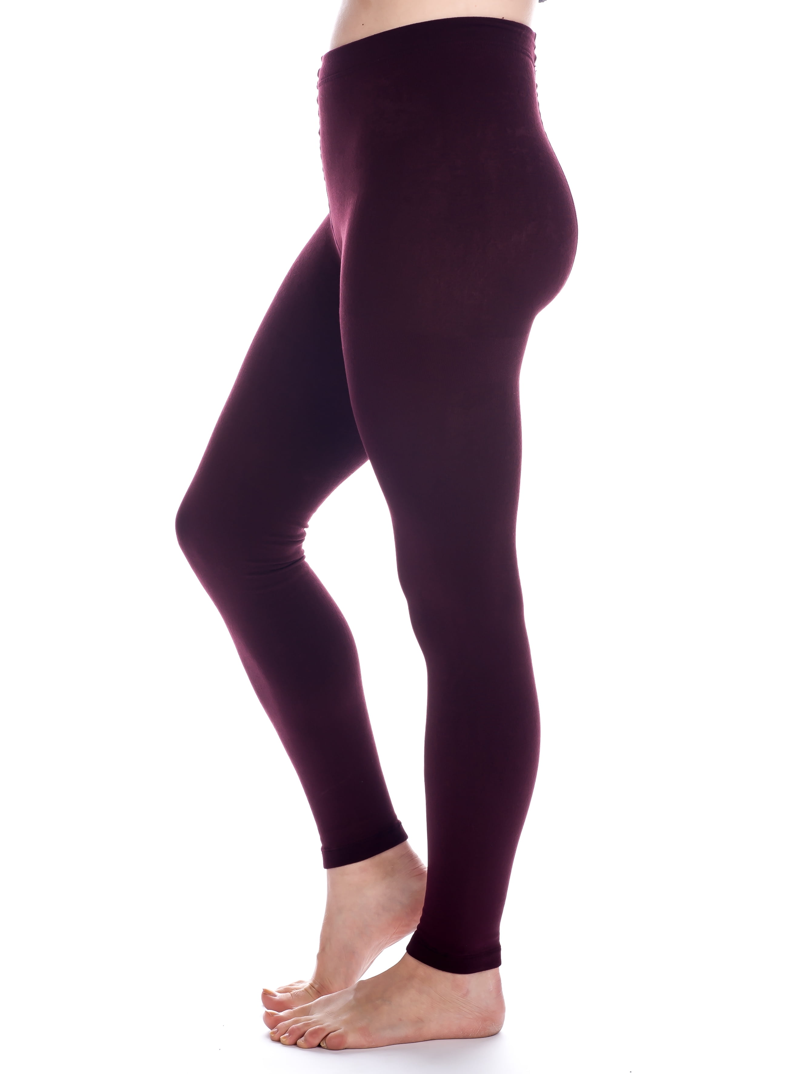 Noble Mount Women's Fleece Lined Footless Tights - Walmart.com