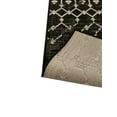 thumbnail image 3 of Furnish My Place Outdoor Collection Geometric Area Rug - 5 ft. 3 in. x 7 ft. 6 in. Black, Bohemian Rug for Living Room, Garden, Water Proof Carpet, 3 of 6