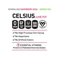 CELSIUS Raspberry Acai Green Tea, Functional Essential Energy Drink 12