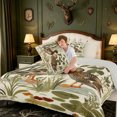 thumbnail image 4 of Manfei Wild Duck Print Full Size Comforter Sets,Farmhouse Mallard Bedding Comforter Set,Light Gray Reversible,3-Piece,1 Comforter and 2 Pillowcases, 4 of 7