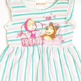 thumbnail image 3 of Vestido Masha Y El Oso Friends Forever Licencia Masha y el oso. azul 3 Blip Kids P91530114G01, 3 of 5