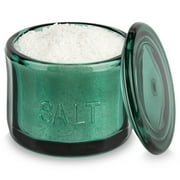 Kook Glass Salt Cellar, 10 Oz, Emerald