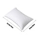 thumbnail image 3 of Hotel Grade Down Core Soft And Supportive Bed Pillow For Back And Stomach Sleepers Made Of Friendly Fabric, 3 of 6