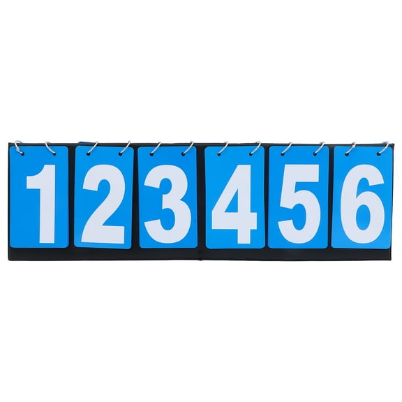 WASHWEPE 1Pcs Multi-Player Scoreboard for Flipping and Score Tracking in Various Sports Games