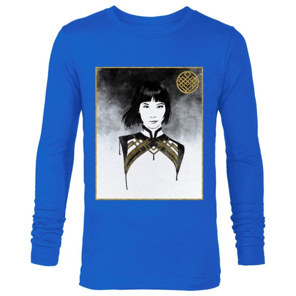 Marvel Shang-Chi Legend of the Ten Rings Xialing Portrait - Long Sleeve T-Shirt for Men – Customized-Royal