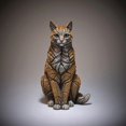 thumbnail image 2 of Décorations d'Halloween Sculpture Extérieure Figurine de Chat Assis pour la Chambre Salon, 2 of 6