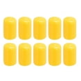 thumbnail image 2 of 10 Uds. Cubierta protectora de goma para tacos, cubierta protectora para billar, amarillo, 12mm amarillo 12mm Zulema Protector de puntas de taco de billar, 2 of 7