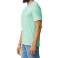 thumbnail image 2 of Hanes Essential T-Shirt, 100% Cotton Short Sleeve Mens Tee, DIY and Arts And Crafts, Clean Mint, 2XL, 2 of 5