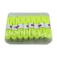 thumbnail image 1 of Colaxi 8x Racket Grip Tape Tennis Racket Overgrip Grip Soft Dry Feel for Badminton Pickleball Squash Anti Slip Cushioned Handle Wrap Fluorescent Green, 1 of 8