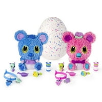Hatchimal, hatchibabies koalabee, hatching egg with interactive pet baby (styles may vary), walmart exclusive, for ages 5 and up