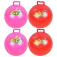 thumbnail image 1 of 4 Pcs Kids Inflatable Exercise Balls Jumping Balls Cartoon Pattern Hopper Balls, 1 of 5