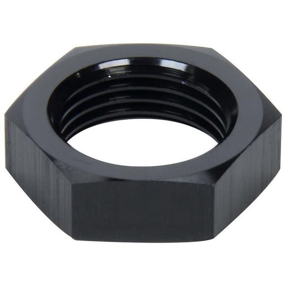 Allstar Performance ALL49606 16 in. Body Brass Bulkhead Nut, Black