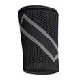 thumbnail image 3 of Muñequera para el sudor, muñequera atlética, muñequeras suaves, muñequera deportiva para mujer, muñequera para el sudor para fútbol, entrenamiento, Negro Gris, 3 of 8