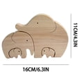 thumbnail image 3 of Mikilon Elephant Mother And Child Elephant Mother And Baby Mother's Day Gift Exquisite, 3 of 8