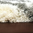 thumbnail image 3 of Dynamic Rugs NT7106361190 6 ft. 7 in. x 9 ft. 6 in. Nitro 6361 Rectangle Contemporary Area Rug - 190 Ivory & Grey, 3 of 4