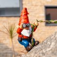 thumbnail image 1 of WONDHOME Figura Colgante de Gnomo Trepador Impermeable para Jardín, 1 of 8