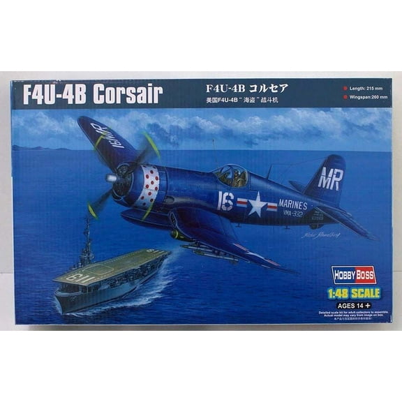 Hobby Boss 80388 1:48 F4U-4B Corsair Aircraft Plastic Model Kit