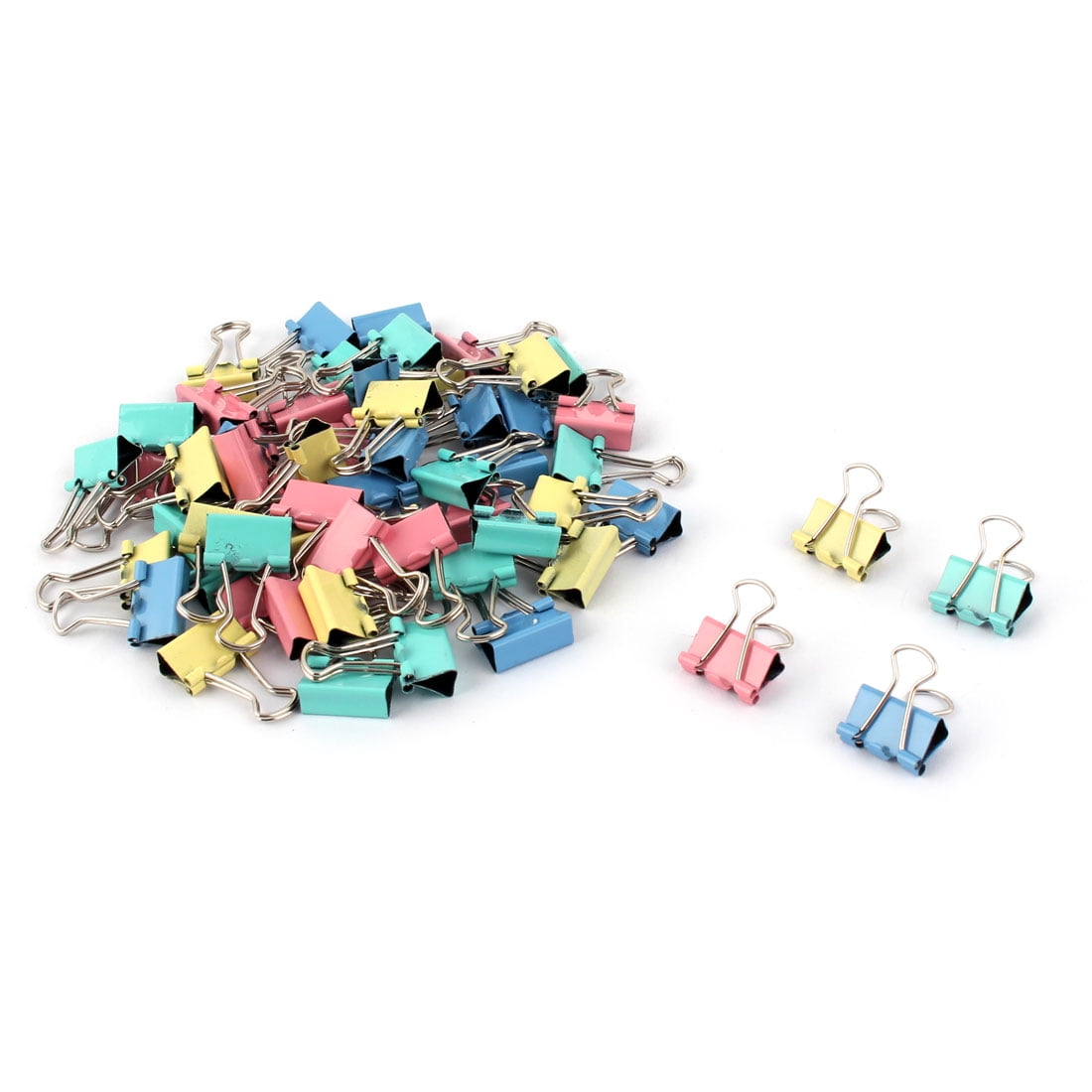 Unique Bargains Home Office Metal Bill Ticket File Paper Binder Clips