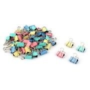 Unique Bargains Home Office Metal Bill Ticket File Paper Binder Clips Clamps 60pcs