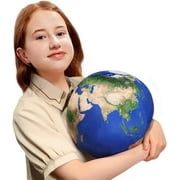 Ultra-ealistic 3D Planet,Moon,Earth,The Sun,Pillow Plush Toys,for Kids Teens Adults, for Teachers and Parents, Educational Toy Learning, 10.6 in (The Earth)