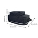 thumbnail image 3 of Organizador de bolso de hombro para consola PS5 | Estuche protector suave para accesorios de PlayStation 5 | Cierre de cremallera | Almacenamiento de viaje duradero con correa y asa | Se adapta a la, 3 of 8