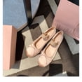thumbnail image 6 of Women's Korean - Style Ballet Flats - Comfortable Round - Toe Satin Flat Shoes with Bow Detail for Daily Wear in All Seasons shoes for women dressy casual, 6 of 11