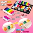 thumbnail image 3 of Kit de Pintura Facial Drawdart Paleta Grande con Brillos, 3 of 8